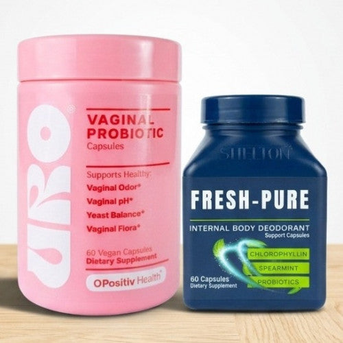 Combo Frescura Íntima 360° – URO Probiótico + Fresh-Pure
