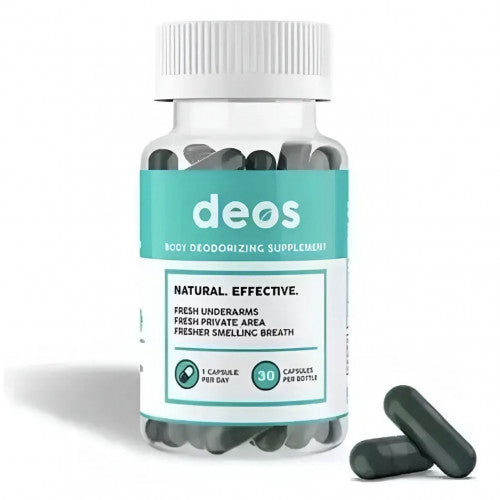 DEOS – Desodorante Interno Natural | Elimina el mal olor desde adentro.