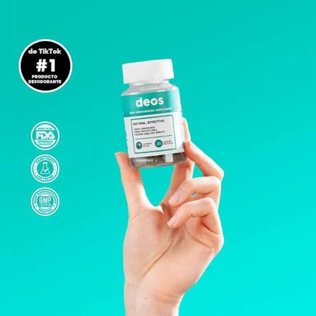 DEOS – Desodorante Interno Natural | Elimina el mal olor desde adentro.