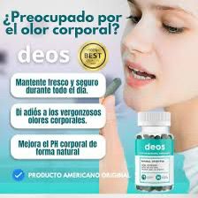 DEOS – Desodorante Interno Natural | Elimina el mal olor desde adentro.