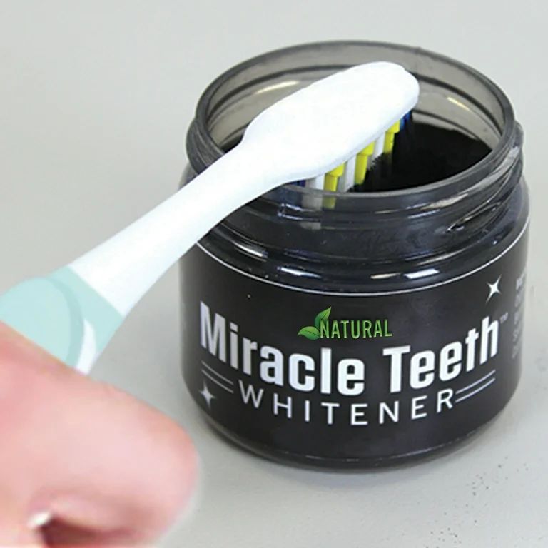 Blanqueador Dental de Carbón Activado – Dientes más blancos en 7 días