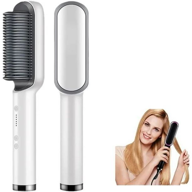 Cepillo Alisador y Secador 2 en 1 – Cabello liso y brillante en minutos